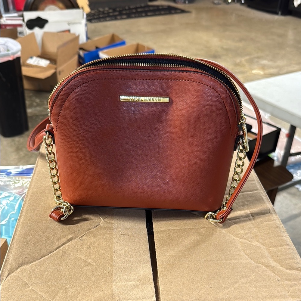Steve Madden Brown Crossbody Bag